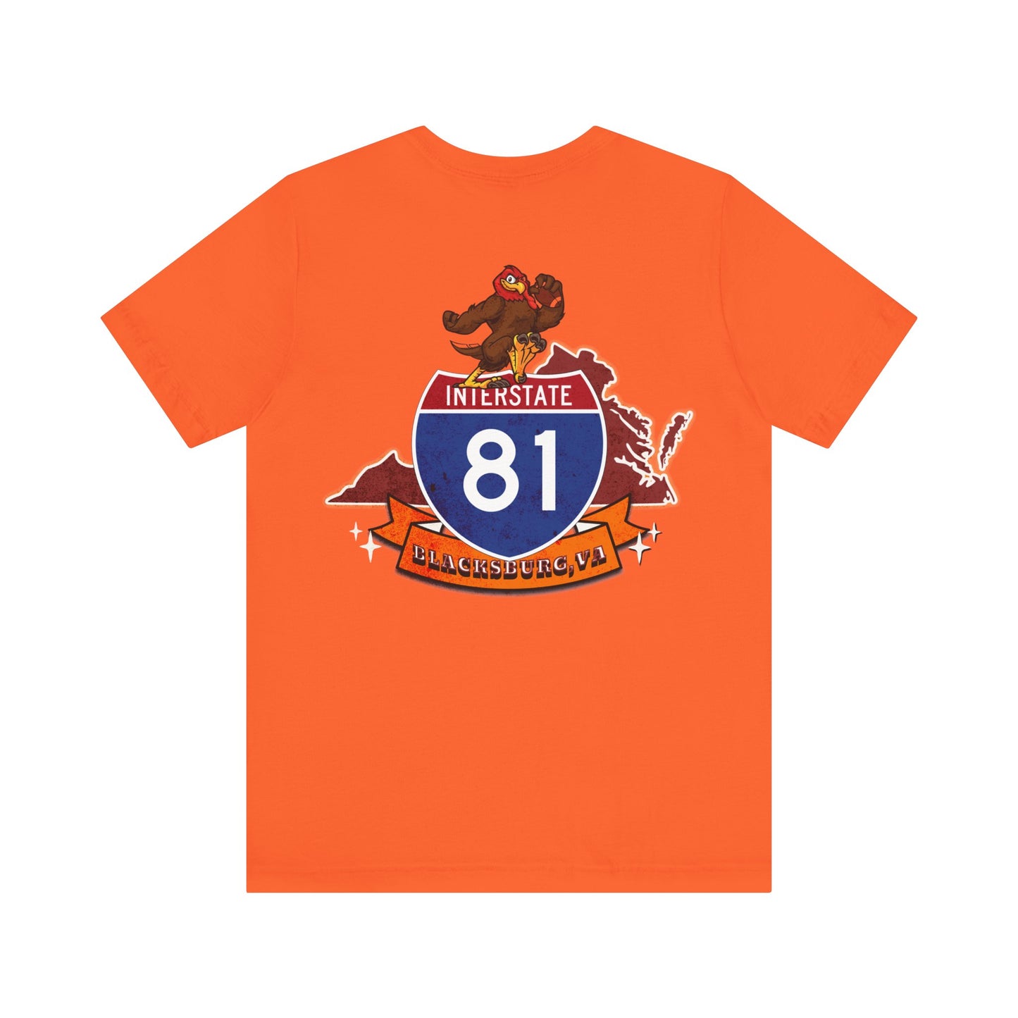 Interstate 81 Hookie Country, Blacksburg VA, Highway Route Apparel Unisex Soft tee