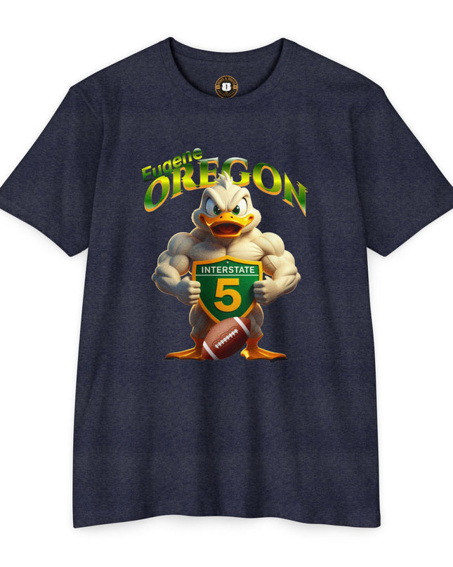 Eugene Oregon Game Day Saturdays Tee - Roads and Routes Apparel