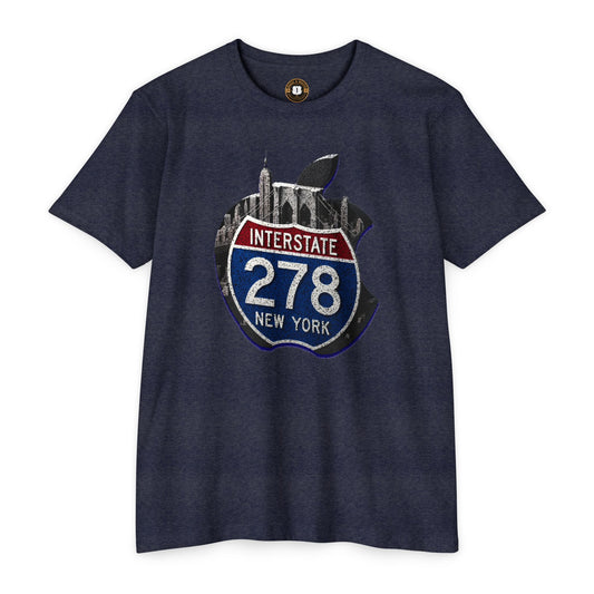 Brooklyn-Queens Expressway BQE T-Shirt — Interstate 278 Traffic & Potholes
