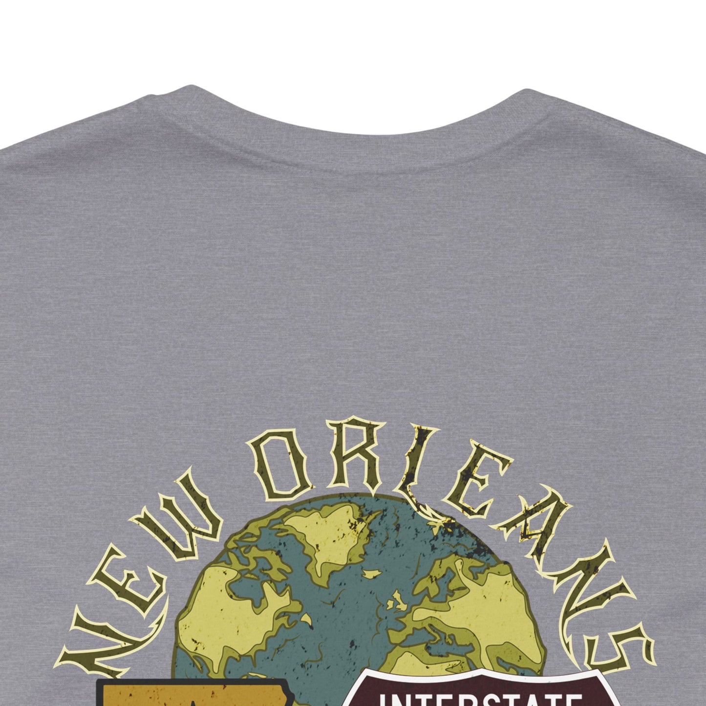 New Orleans Interstate 10 Highway Route Tee