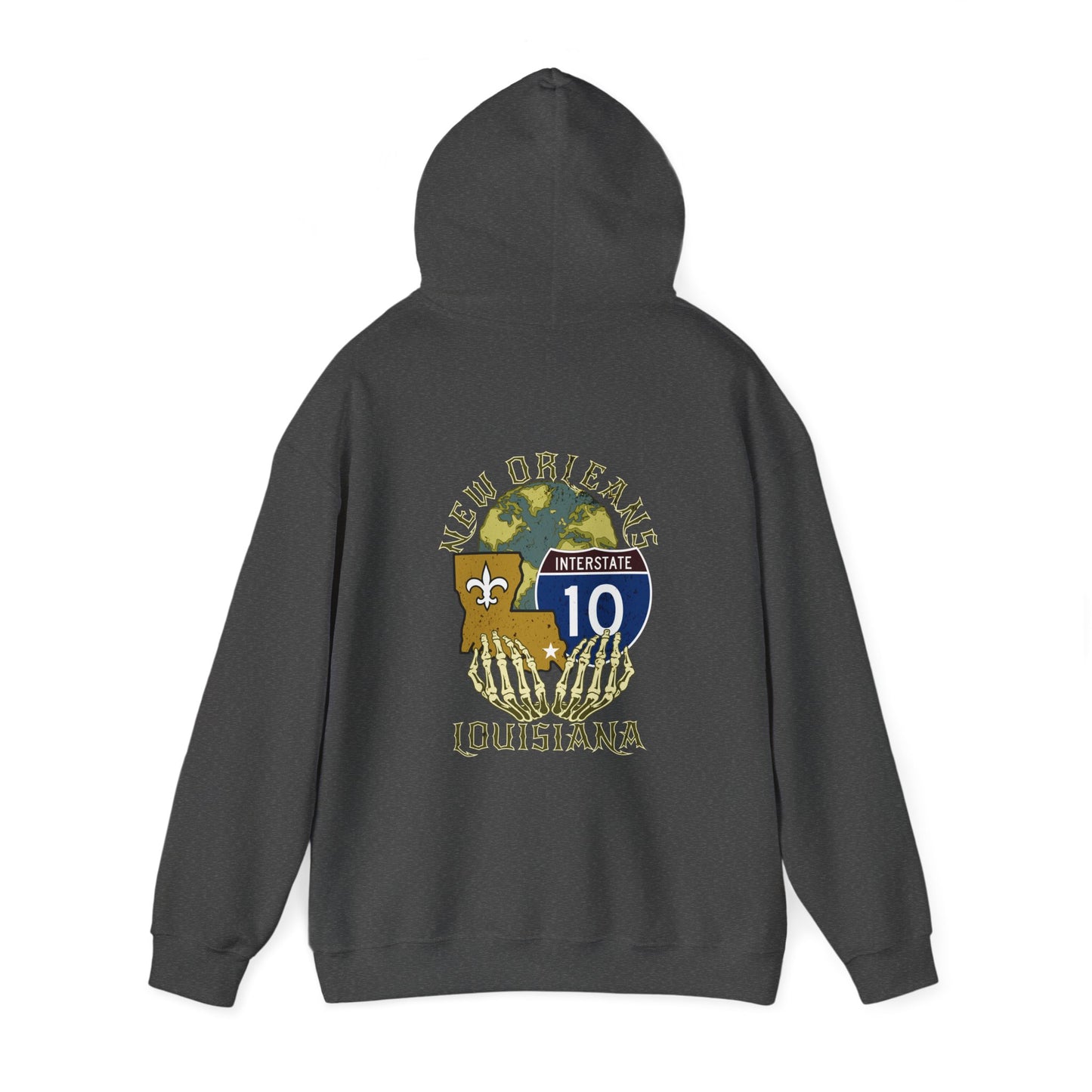 Interstate 10 New Orleans Hoodie