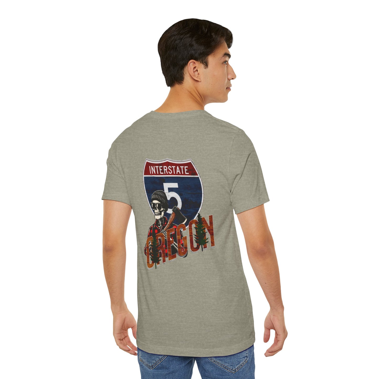 Oregon Interstate 5 wilderness tee