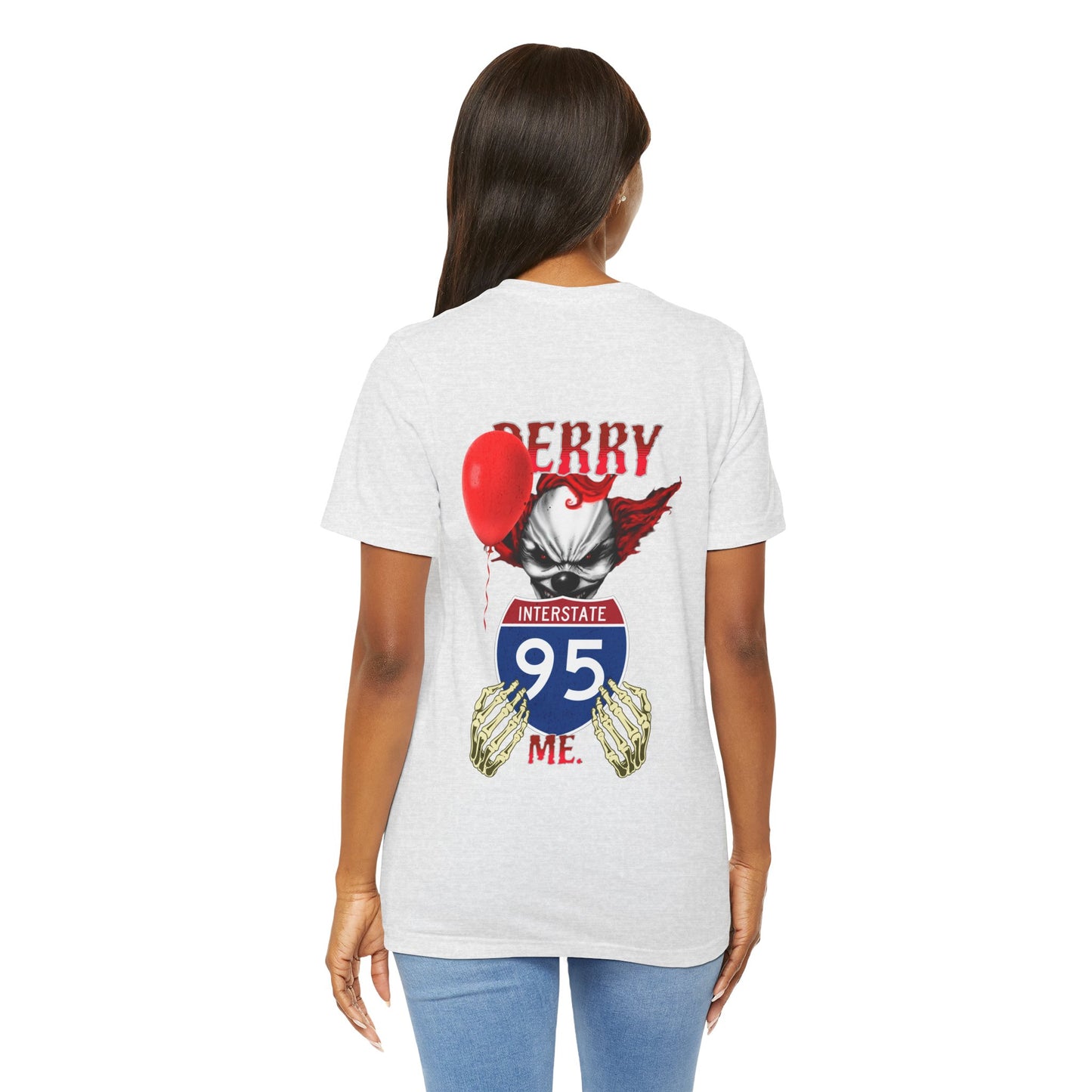 Horror Tee - Derry Maine Interstate 95 Scary Highway Route