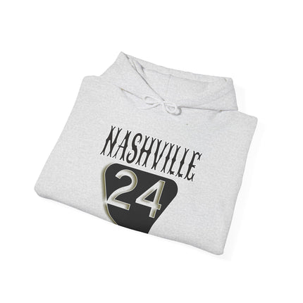 Hooded Sweatshirt Nashville Highway Route 24 Road Trip Soft Blend Apparel