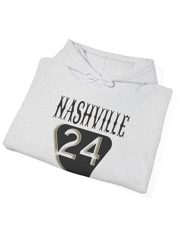 Hooded Sweatshirt Nashville Highway Route 24 Road Trip Soft Blend Apparel