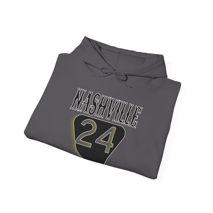 Hooded Sweatshirt Nashville Highway Route 24 Road Trip Soft Blend Apparel
