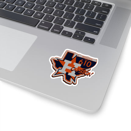 Stickers - Houston Texas Interstate 610 Astros Fan Road Trip Travel Design