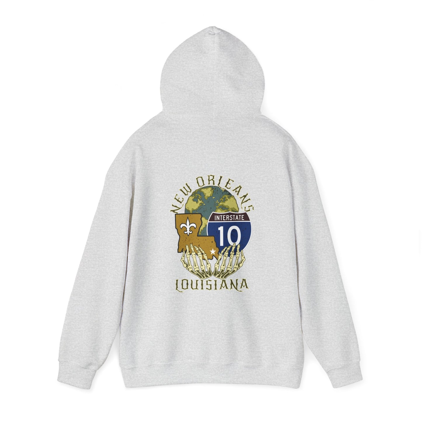 Interstate 10 New Orleans Hoodie