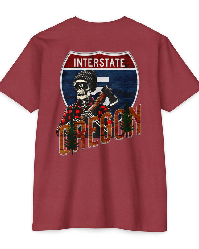 Oregon I-5,  Lumberjack T-shirt