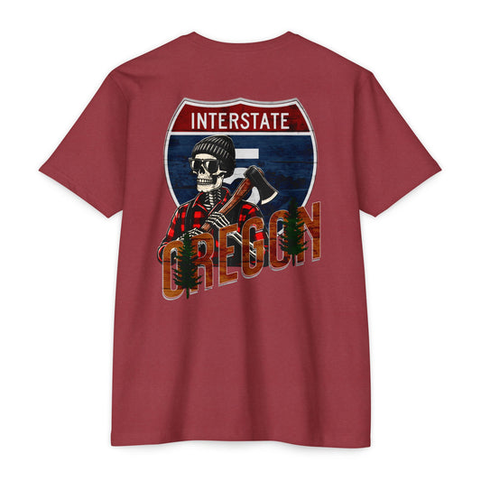 Oregon I-5,  Lumberjack T-shirt