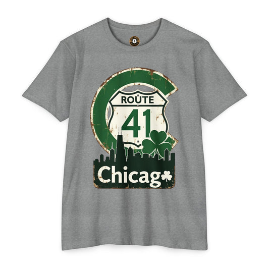 Route 41 Chicago St. Patrick’s Day Tee – US 41 Windy City Shirt