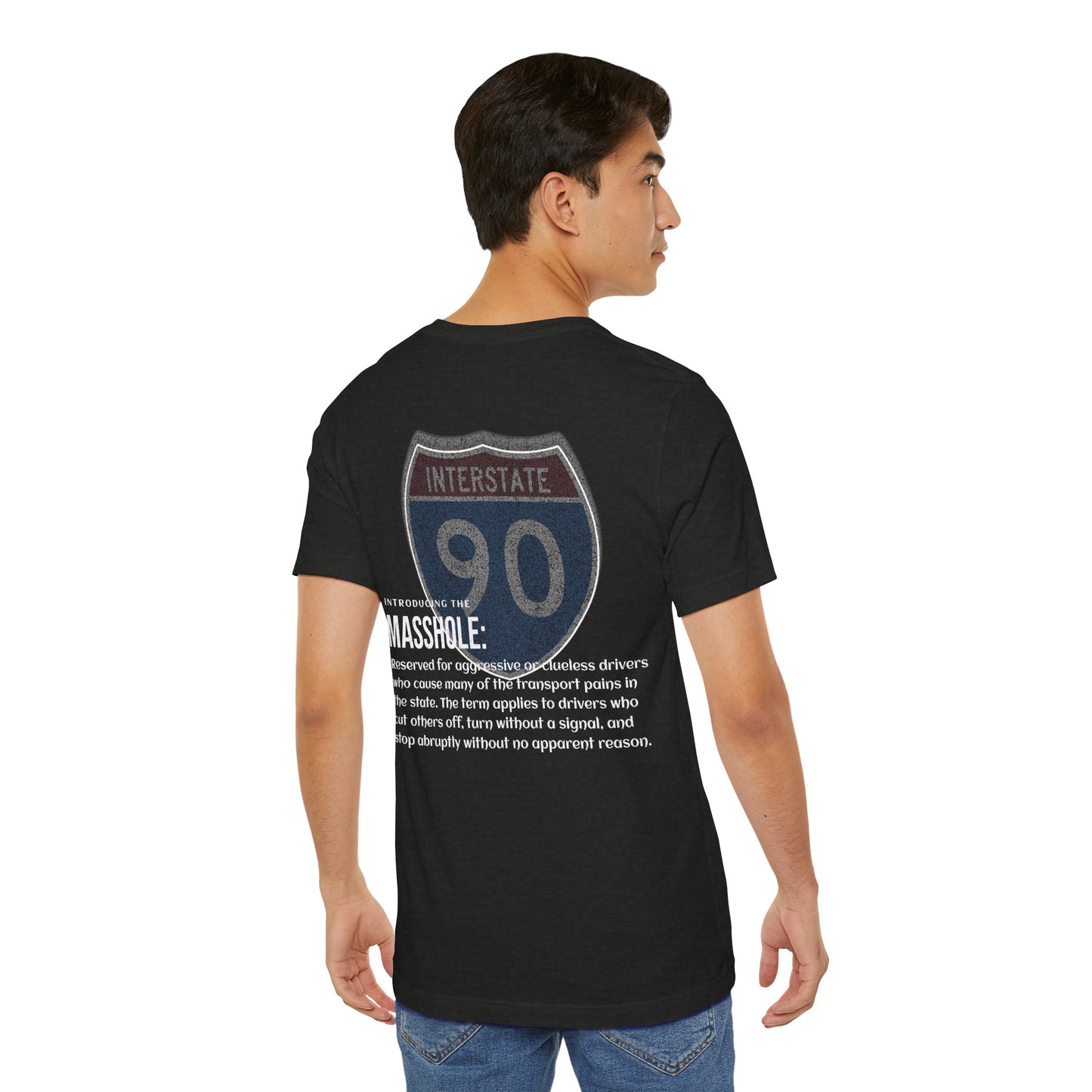 Massholes Interstate 90 Tee