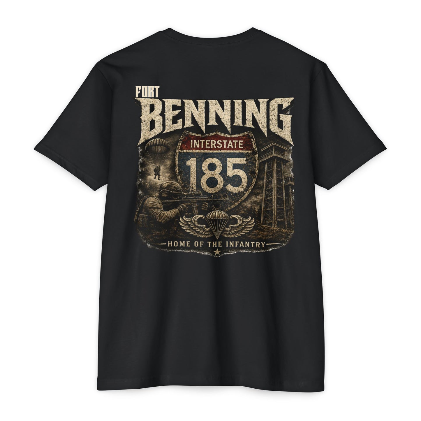 Fort Benning Interstate 185 Ranger Tribute Tee