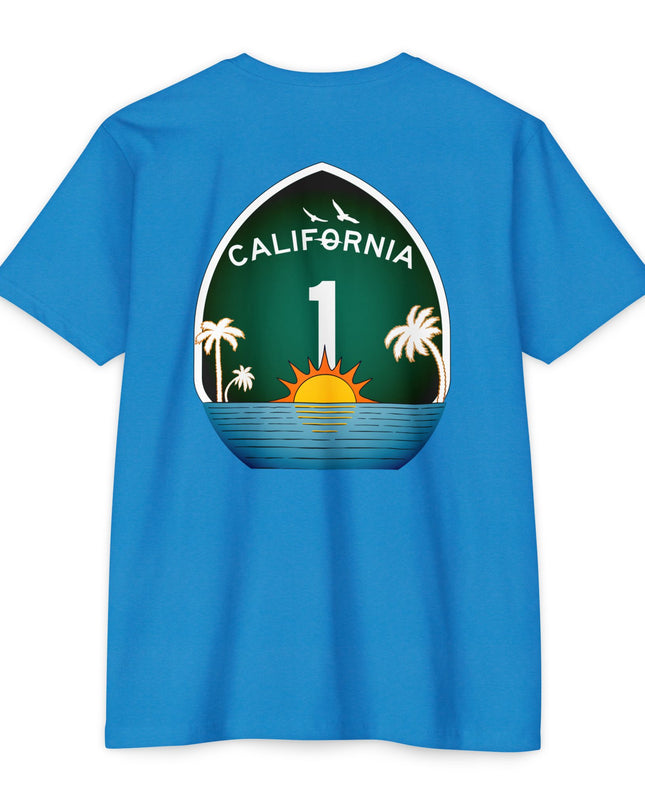 Ocean Views Route 1 Pacific Coast Highway T-shirt