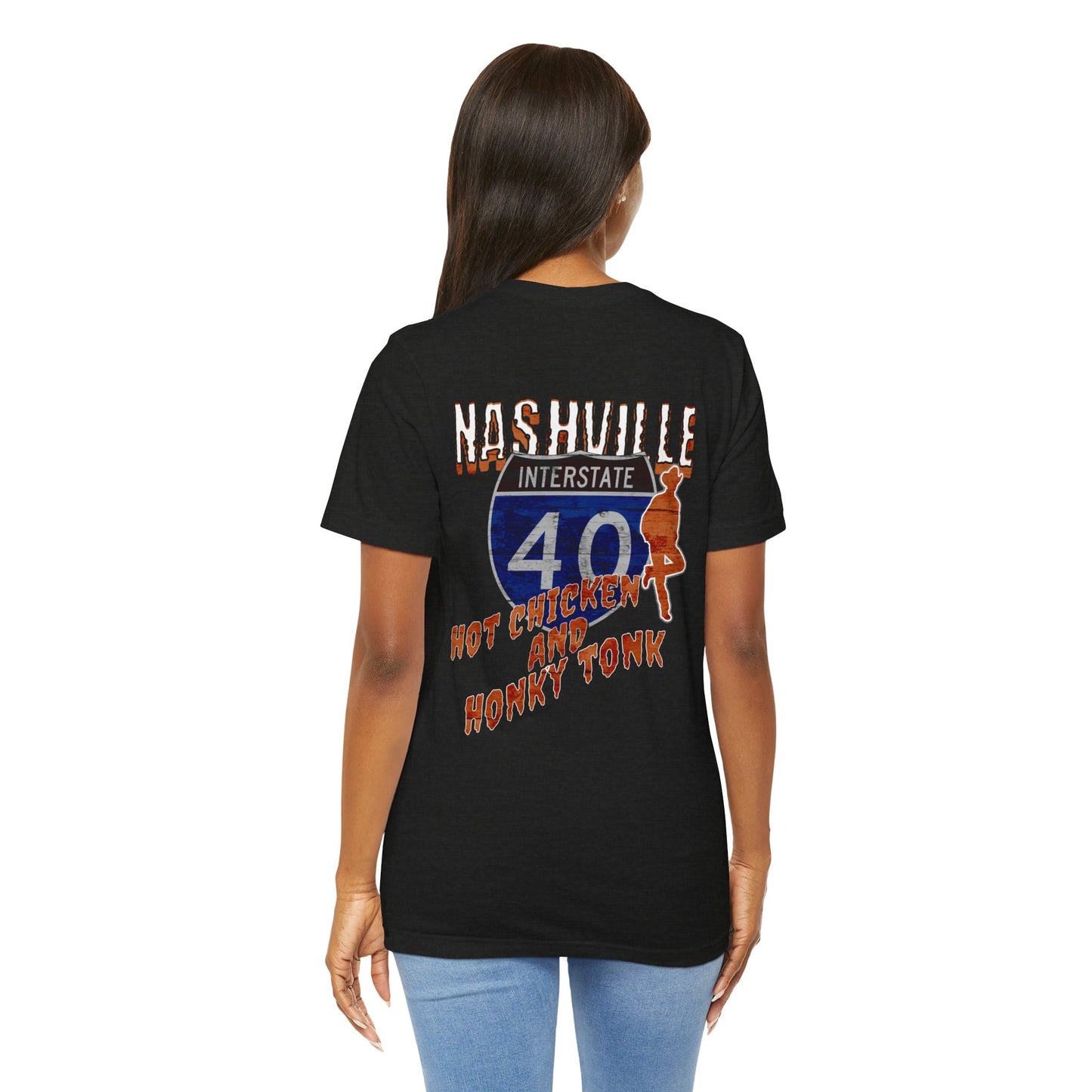 Nashville Interstate 40 Road Trip Country Music Tee