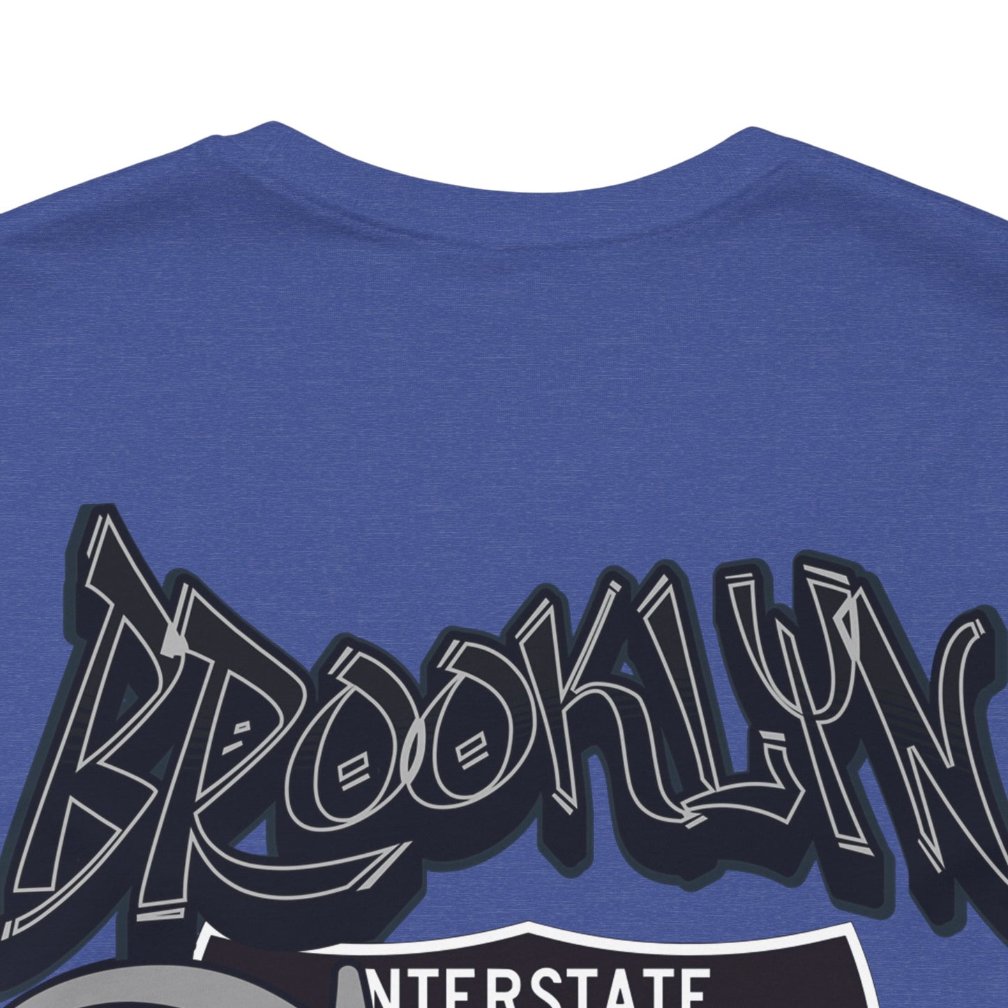 Unisex Tee - Interstate 278 Brooklyn New York Soft Blend Forgeddaboutit Design