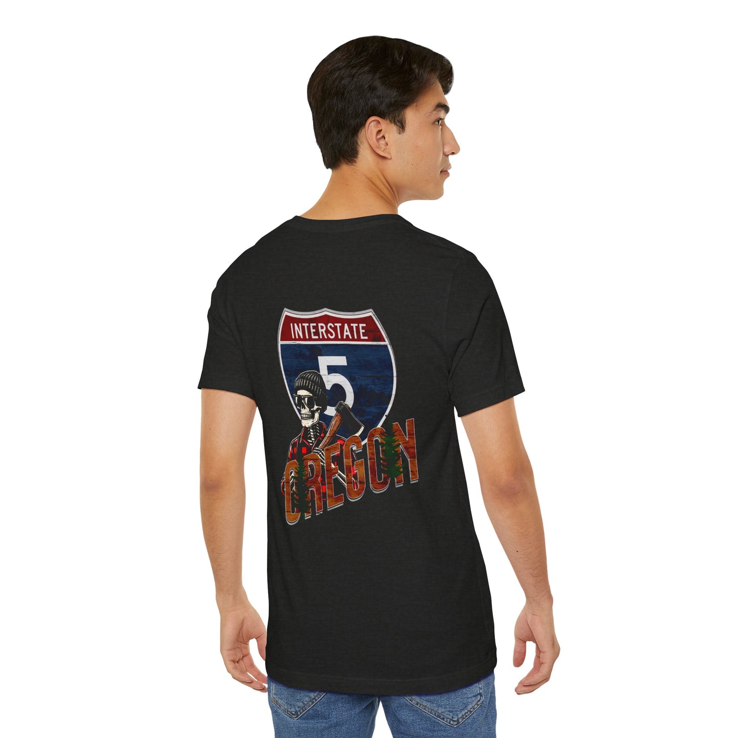 Oregon Interstate 5 wilderness tee