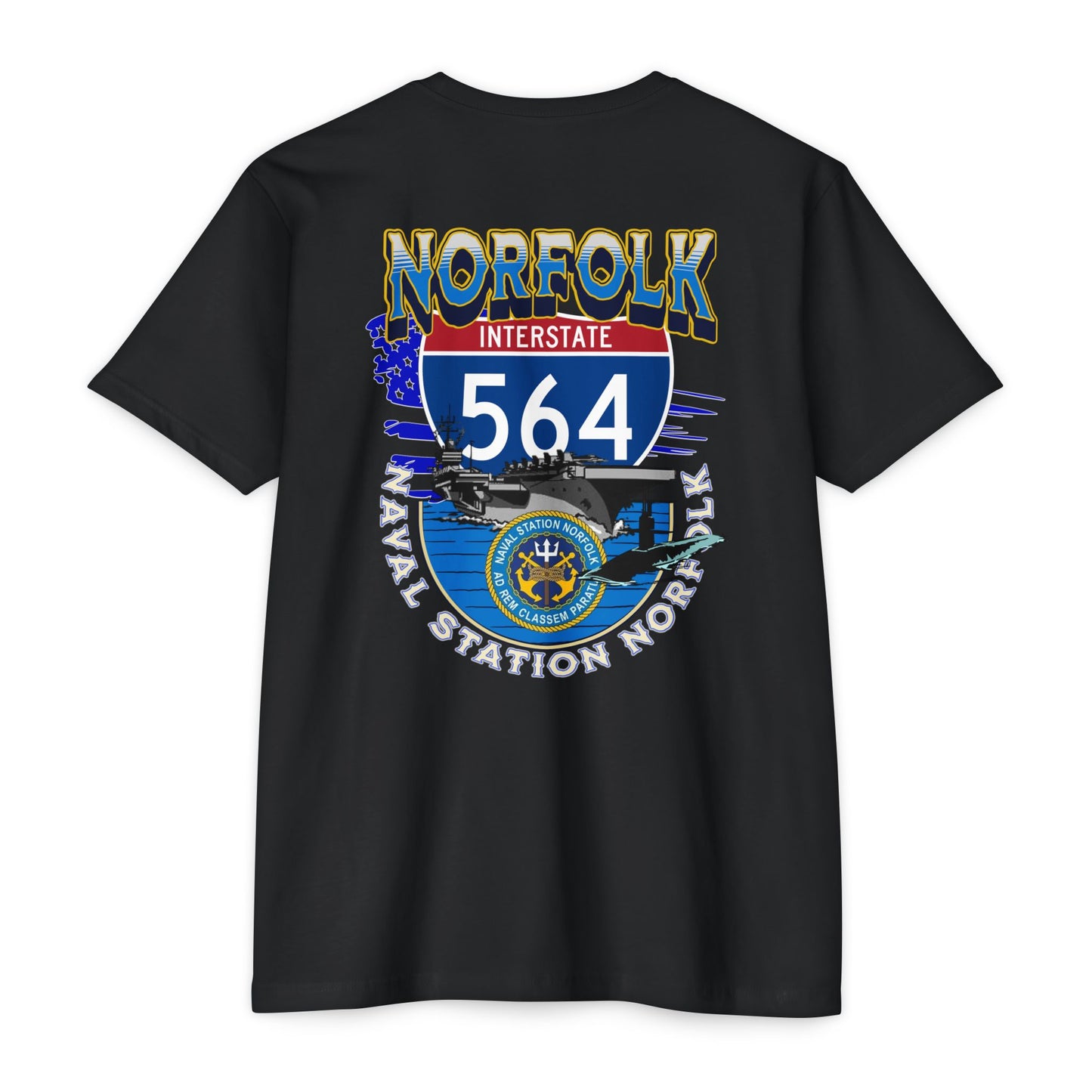 Interstate 564 Norfolk Naval Base T-Shirt