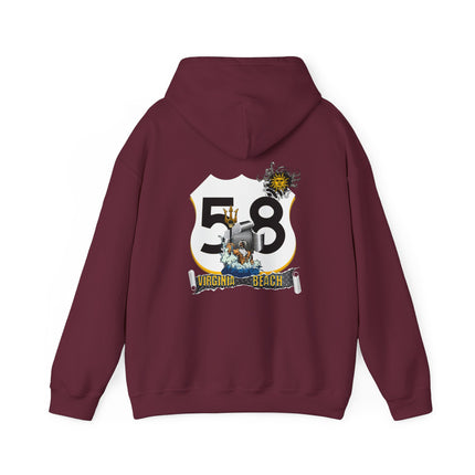 Virginia Beach Highway 58 Hoodie