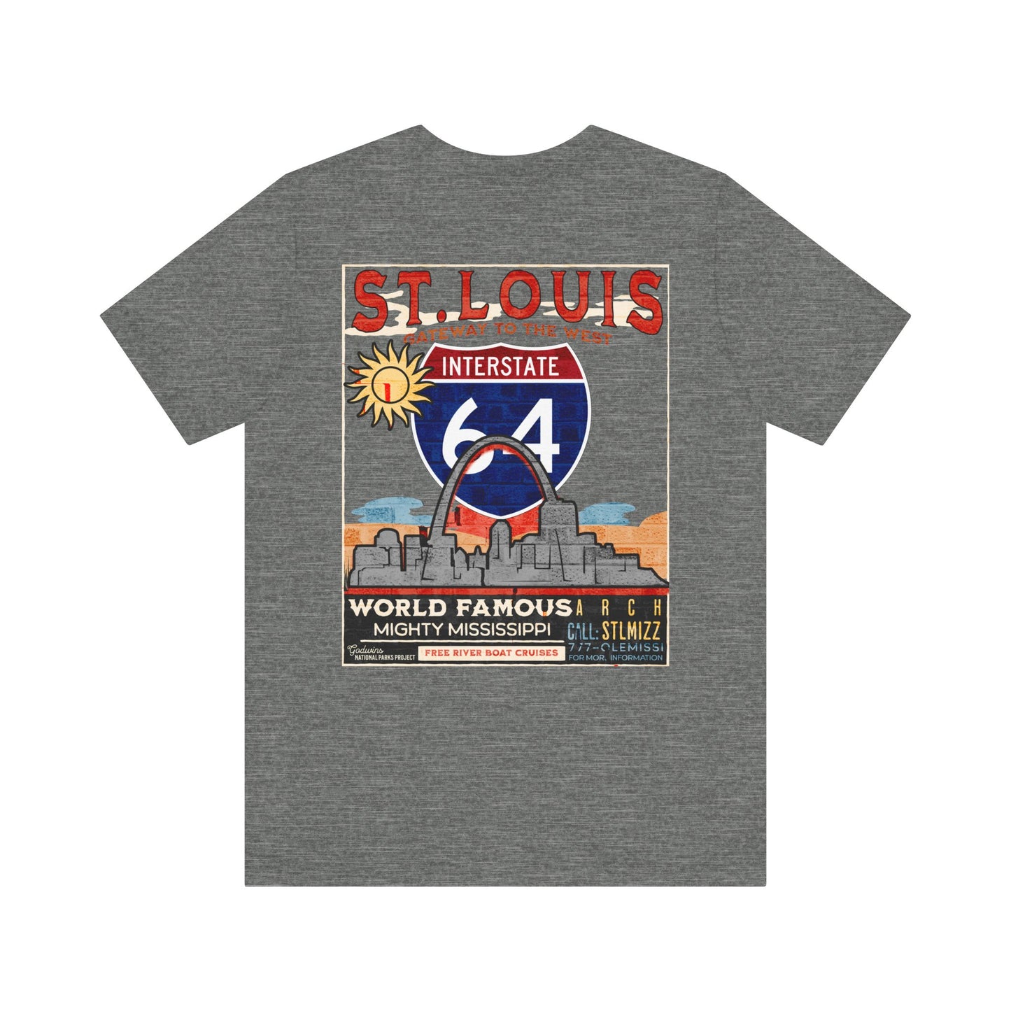 Interstate 64 St Louis, MO Highway Route Apparel