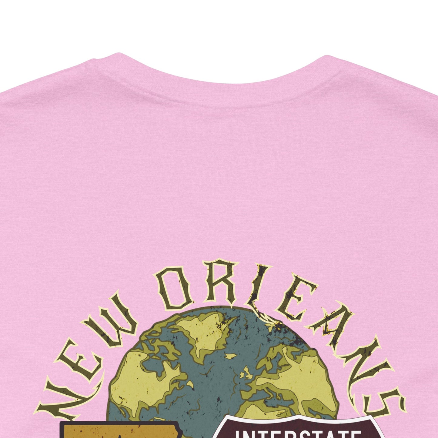 New Orleans Interstate 10 Highway Route Tee