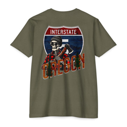 Oregon I-5,  Lumberjack T-shirt