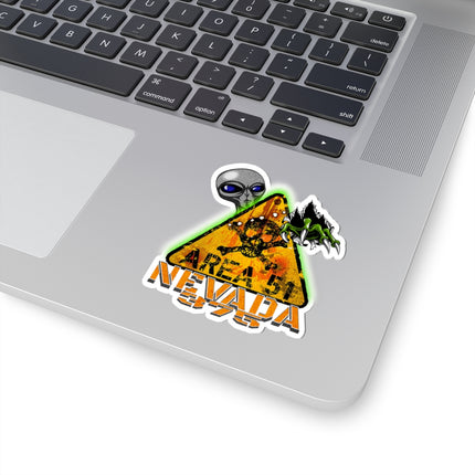 Sticker Sheet - Nevada Route 375 Area 51 Aliens Secret Base