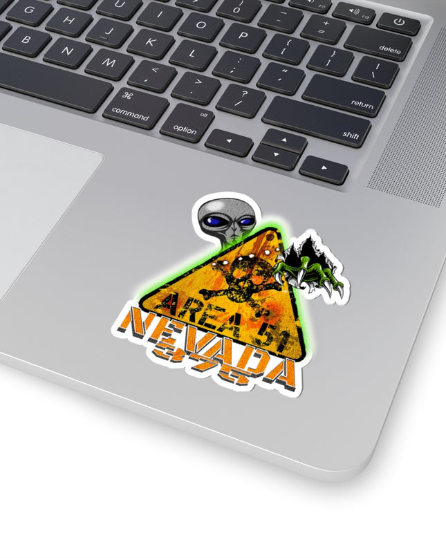 Sticker Sheet - Nevada Route 375 Area 51 Aliens Secret Base