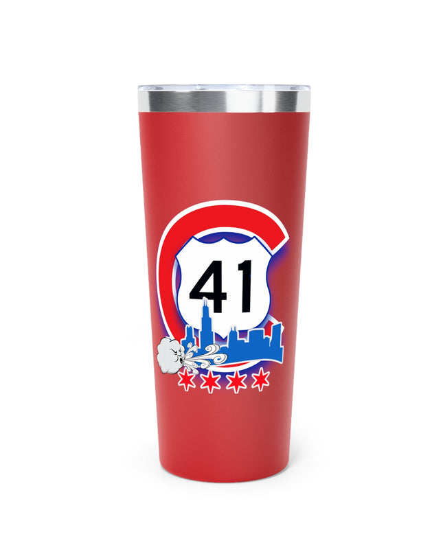 Tumbler - Chicago Route 41, The Windy City, Cub Territory - 22oz