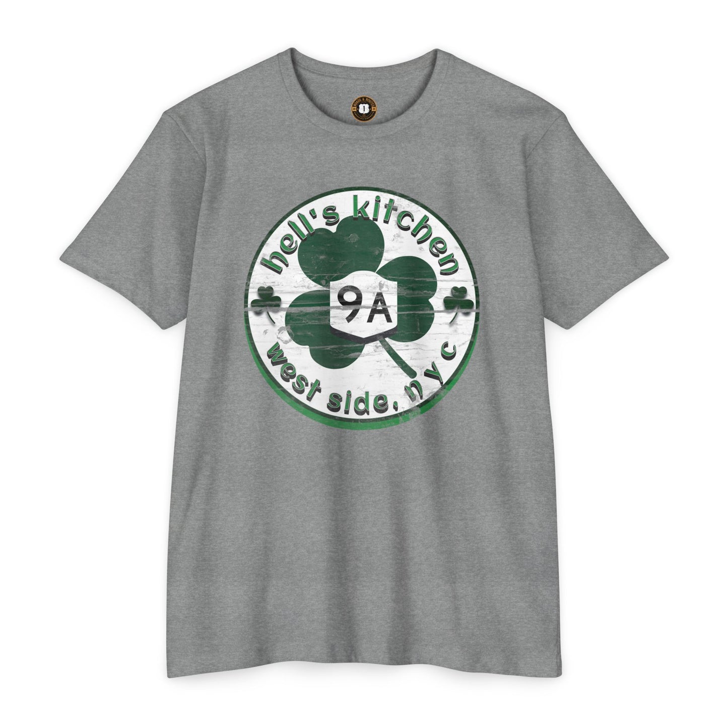 Route 9A West Side Highway Tee – Hell’s Kitchen NYC St. Patrick’s Day Edition