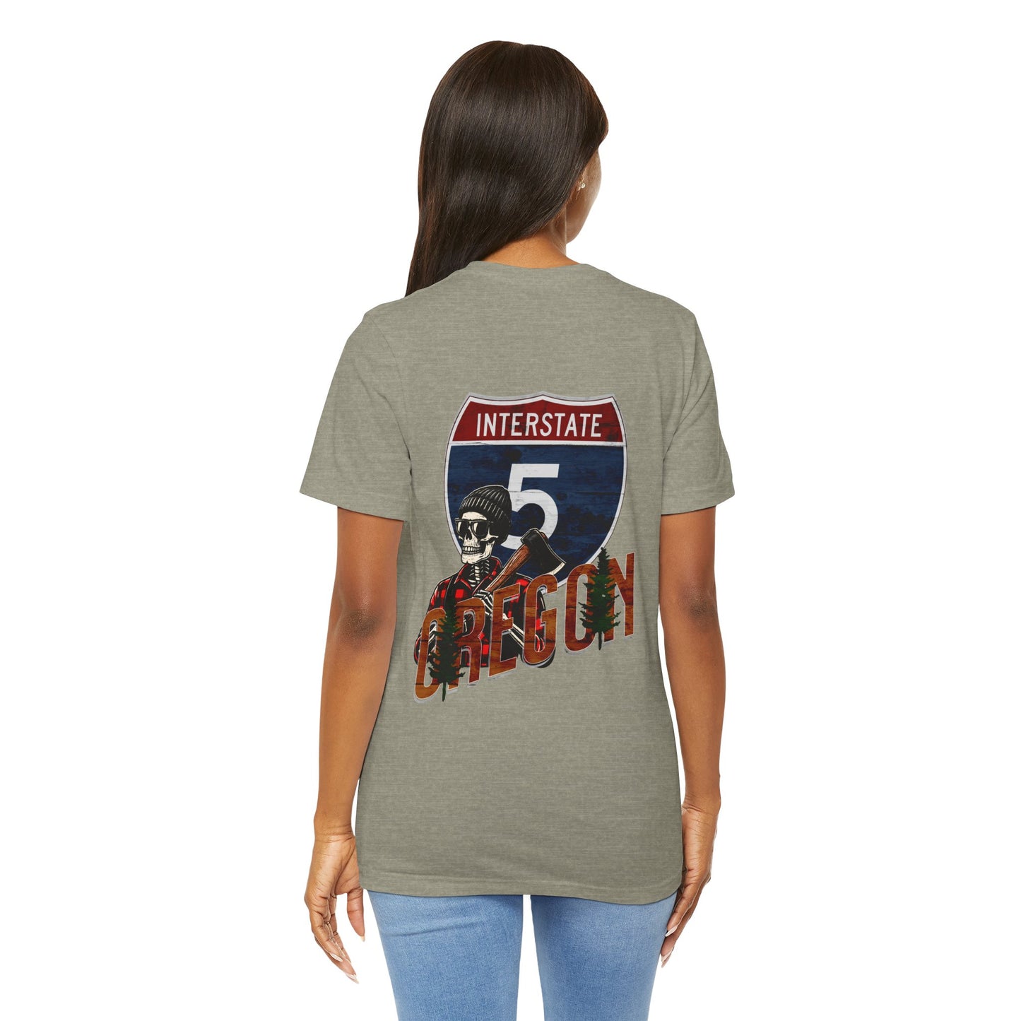 Oregon Interstate 5 wilderness tee