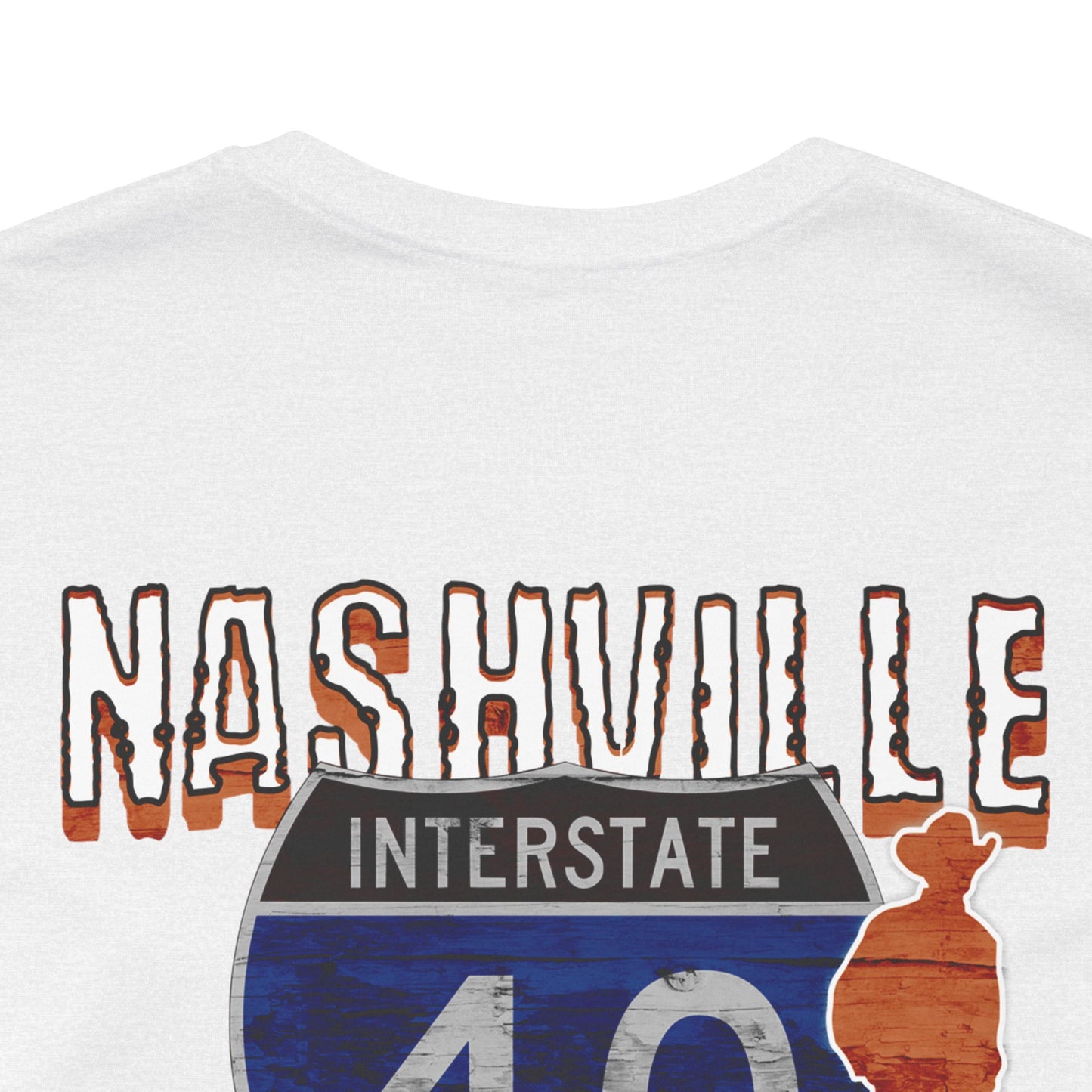 Nashville Interstate 40 Road Trip Country Music Tee