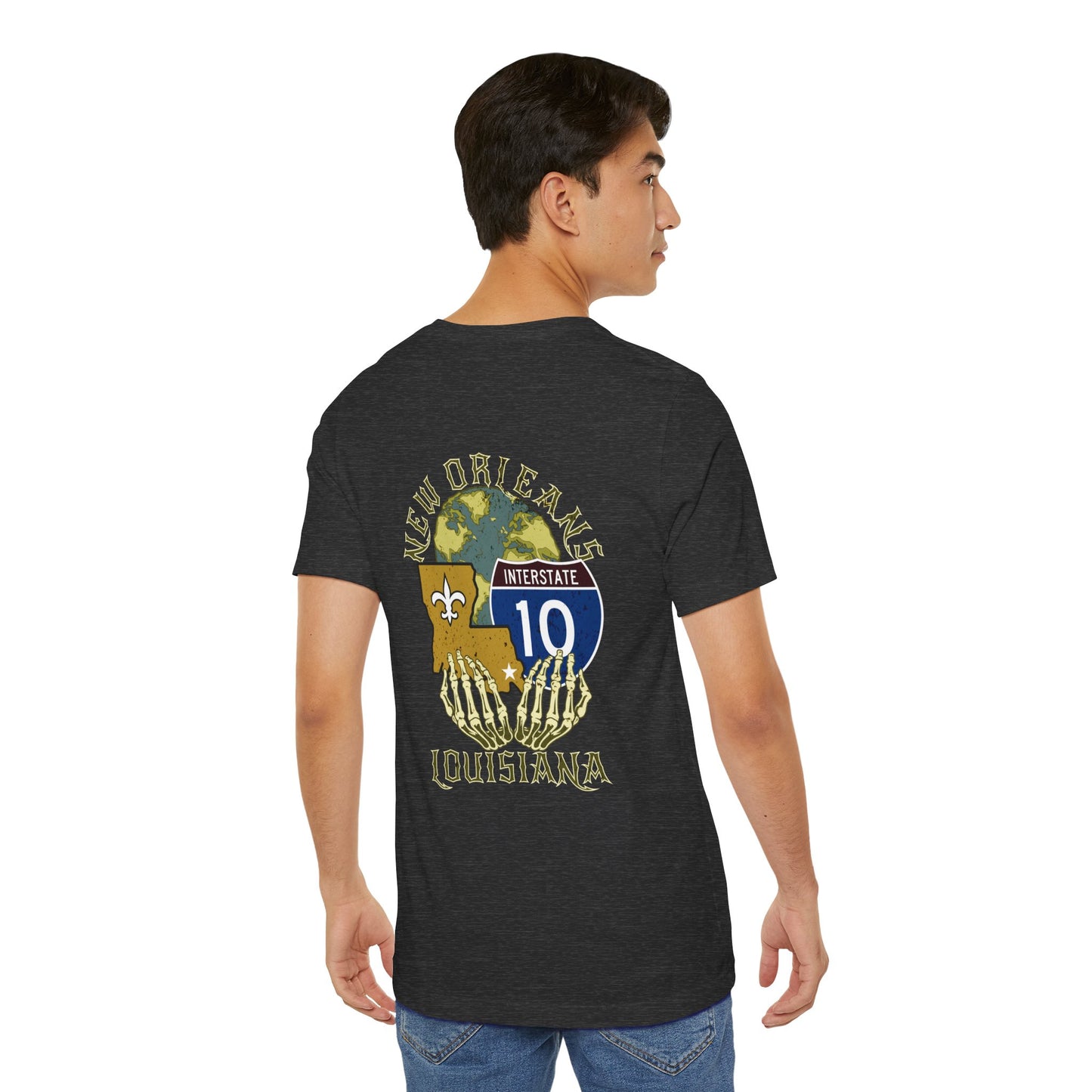 New Orleans Interstate 10 Highway Route Tee