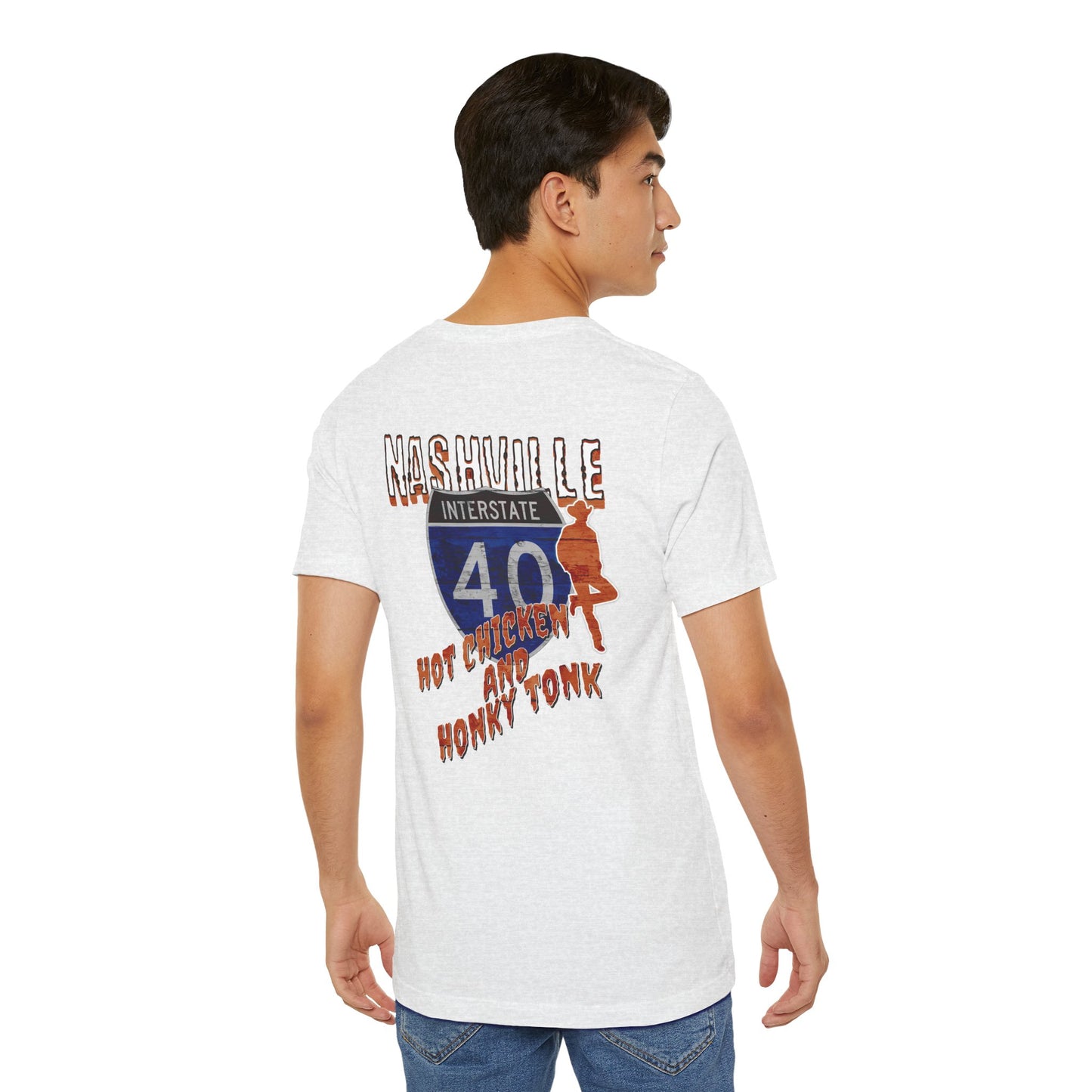 Nashville Interstate 40 Road Trip Country Music Tee