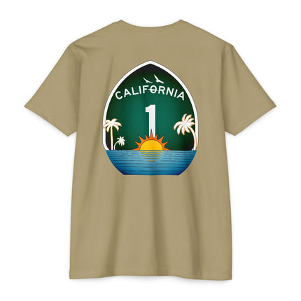 Ocean Views Route 1 Pacific Coast Highway T-shirt