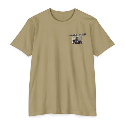 Longhorn Country T-shirt - Texas Travel Interstate 35 Design - Roads and Routes Apparel
