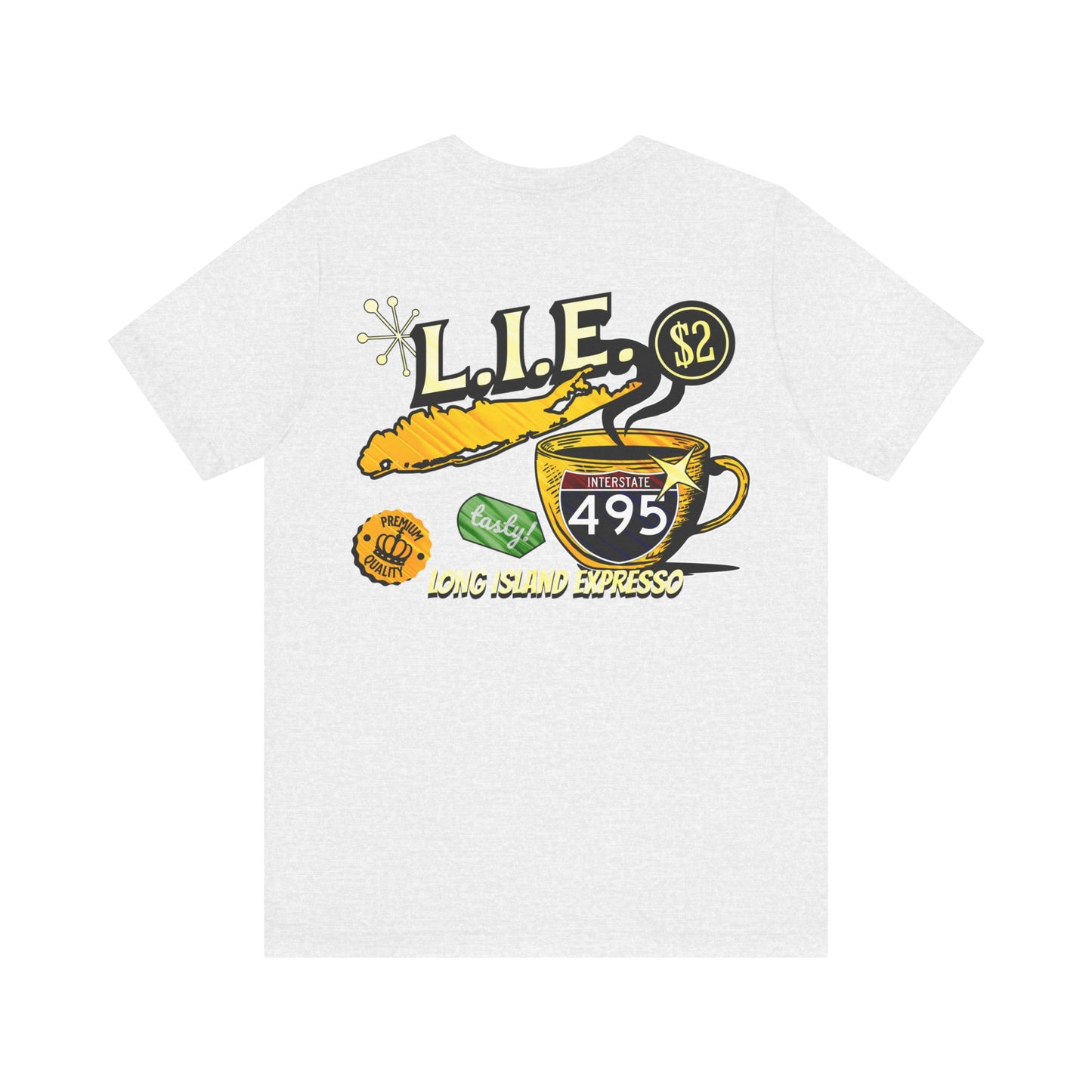 I-495, LONG ISLAND EXPRESSO Highway Route Tee