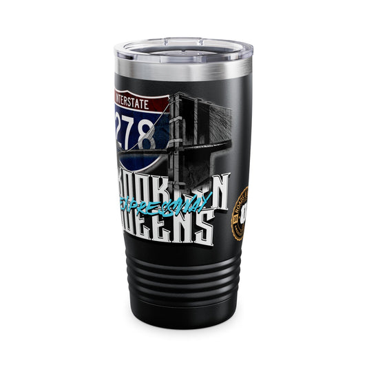 Tumbler Interstate 278 Brooklyn Queens Expressway Highway Route 20oz