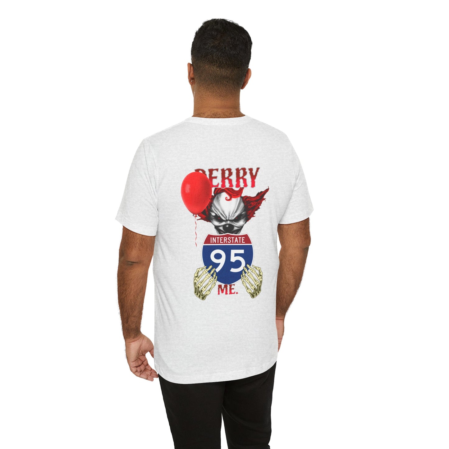 Horror Tee - Derry Maine Interstate 95 Scary Highway Route