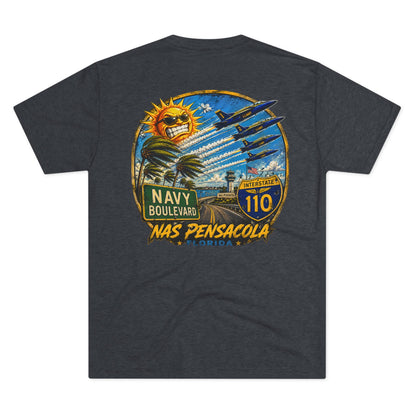 NAS Pensacola Navy Boulevard T‑Shirt Interstate 110