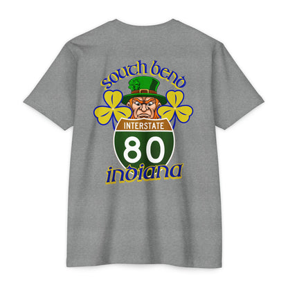 Interstate 80 South Bend Indiana Fighting Town - Roads and Routes Apparel