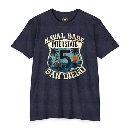 Naval Base San Diego I-5 Route Shirt