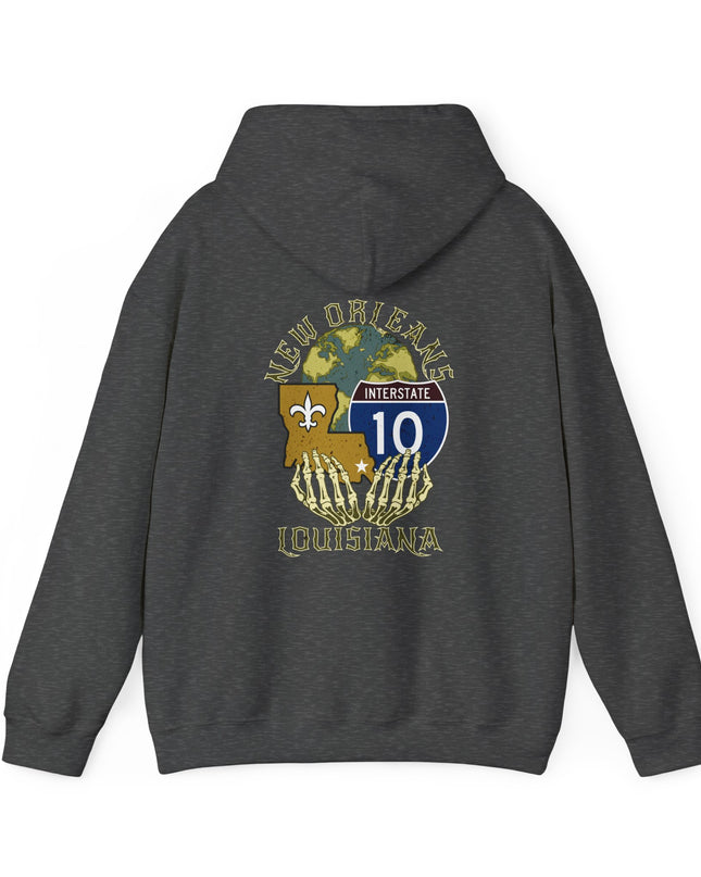 Interstate 10 New Orleans Hoodie