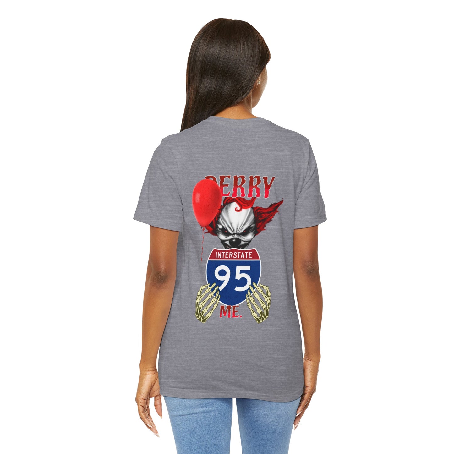 Horror Tee - Derry Maine Interstate 95 Scary Highway Route