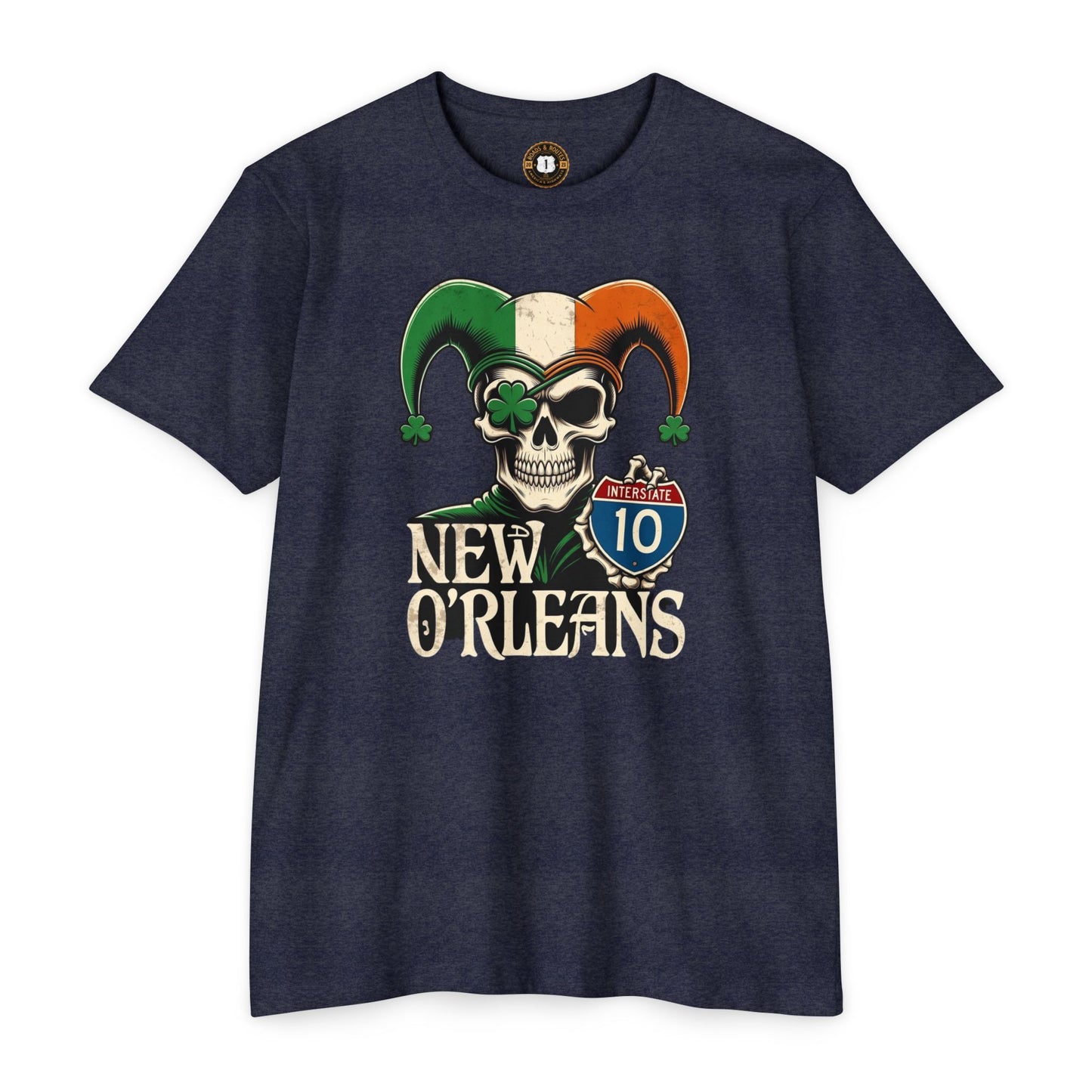 Interstate 10 New Orleans St. Patrick’s Day Tee – I-10 NOLA Shirt