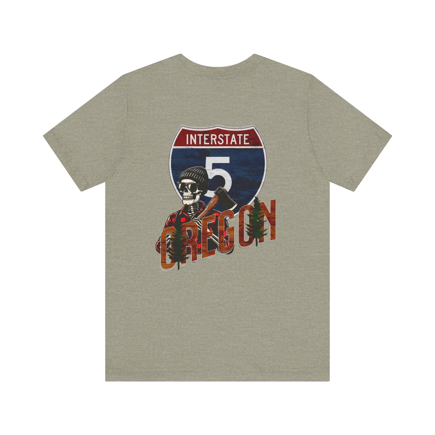 Oregon Interstate 5 wilderness tee