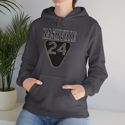 Hooded Sweatshirt Nashville Highway Route 24 Road Trip Soft Blend Apparel