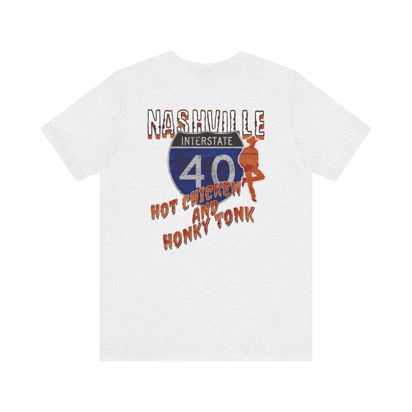 Nashville Interstate 40 Road Trip Country Music Tee