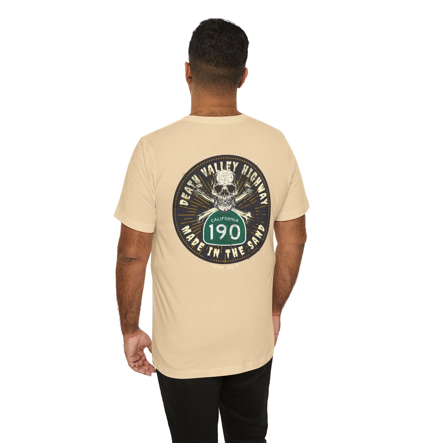 Route 190 Death Valley California Travel Tee