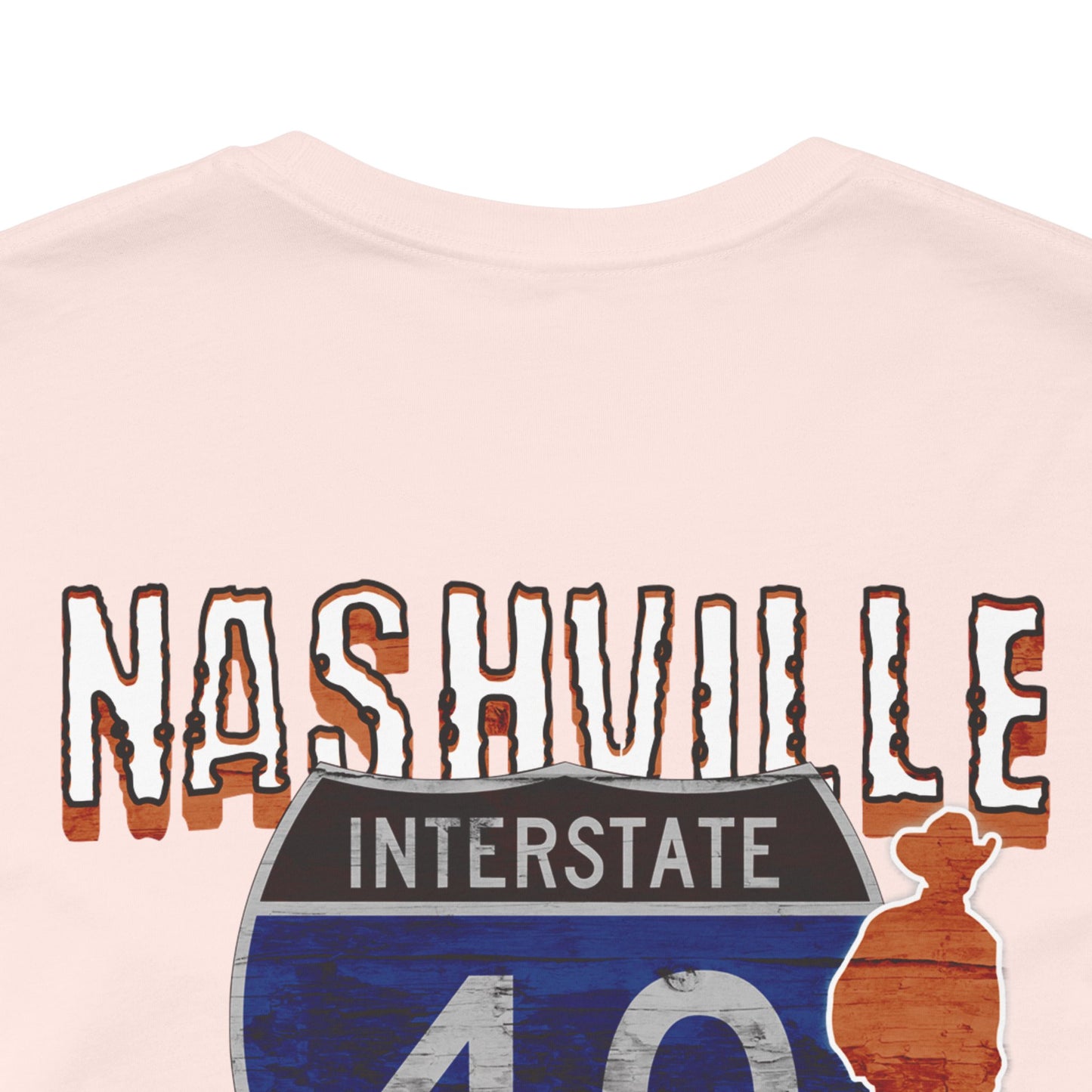 Nashville Interstate 40 Road Trip Country Music Tee